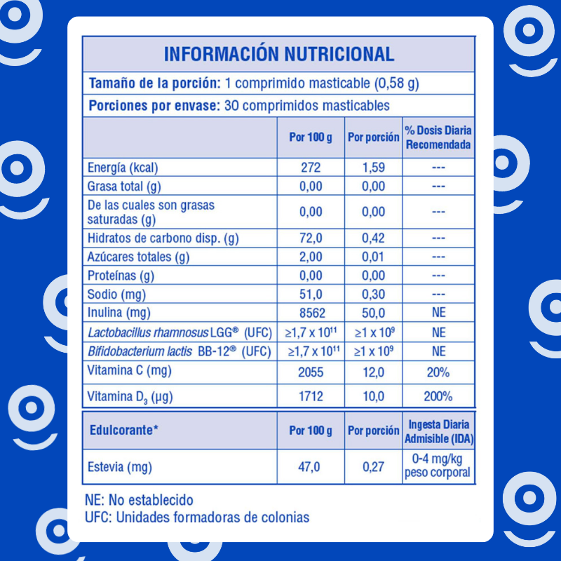 Muno Masticable (30 comprimidos)